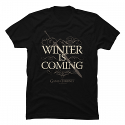 game of thrones winter is coming shirt